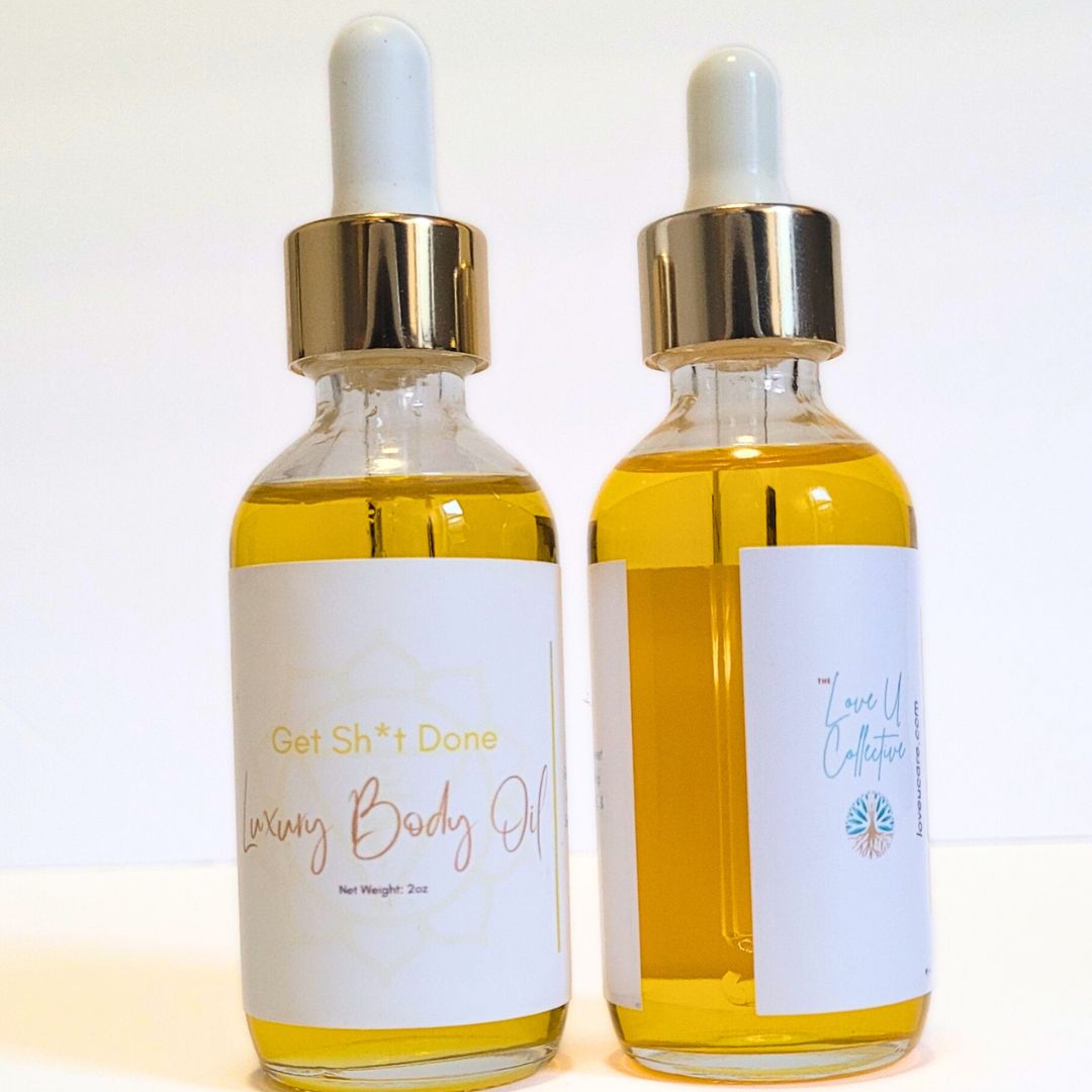 Body Oil - Get Sh*t Done - Solar Plexus Chakra - BO-5-1 - The Love U Collective