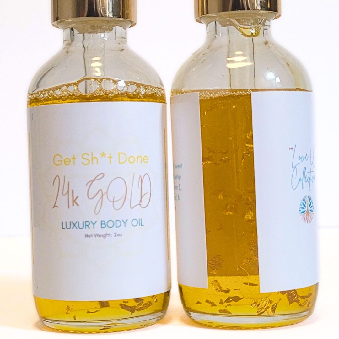 Body Oil - Get Sh*t Done - Solar Plexus Chakra - BO-5-1 - The Love U Collective
