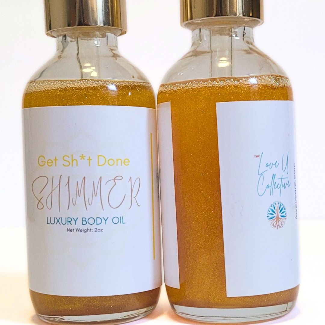Body Oil - Get Sh*t Done - Solar Plexus Chakra - BO-5-1 - The Love U Collective