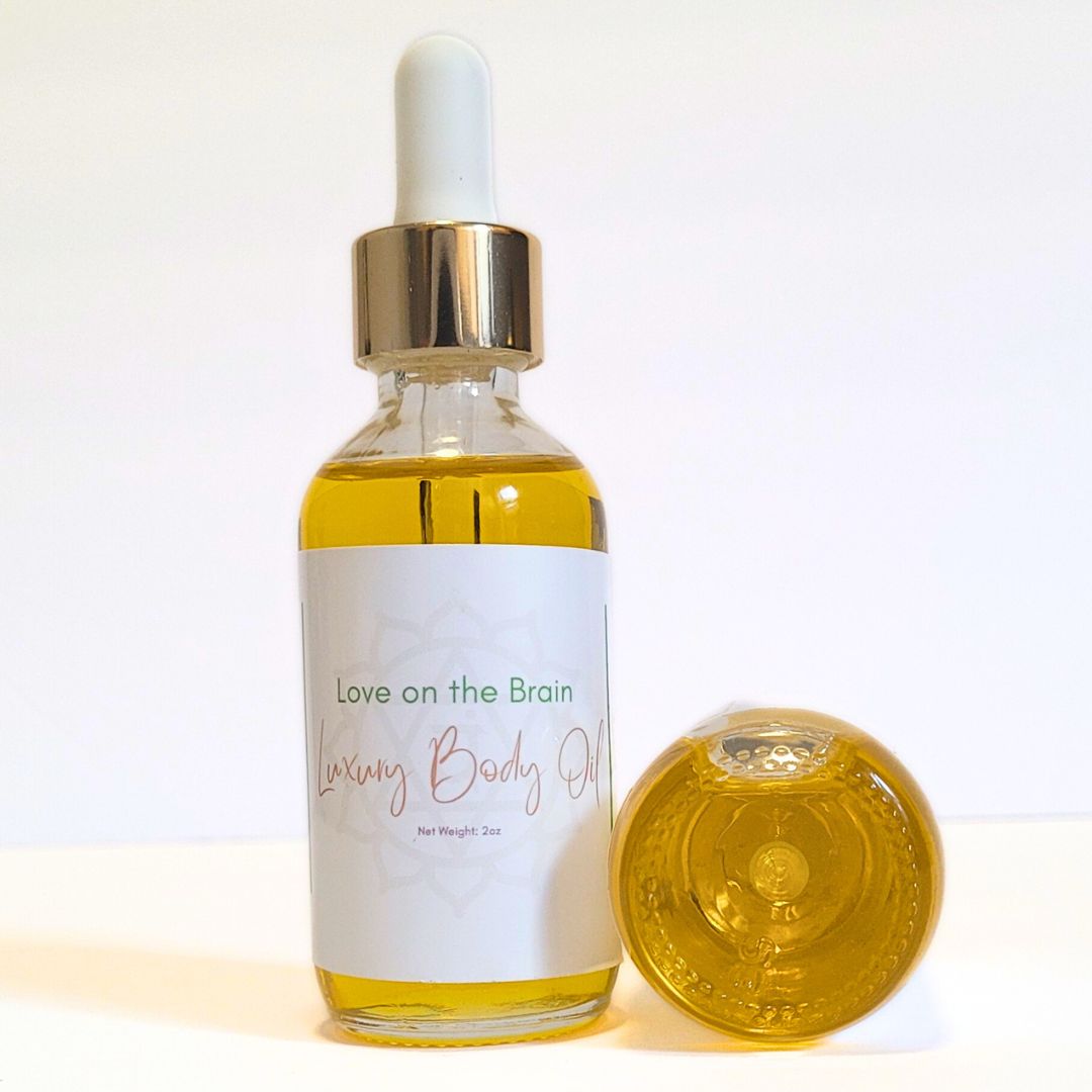 Body Oil - Love on the Brain - Heart Chakra - BO-6-1 - The Love U Collective