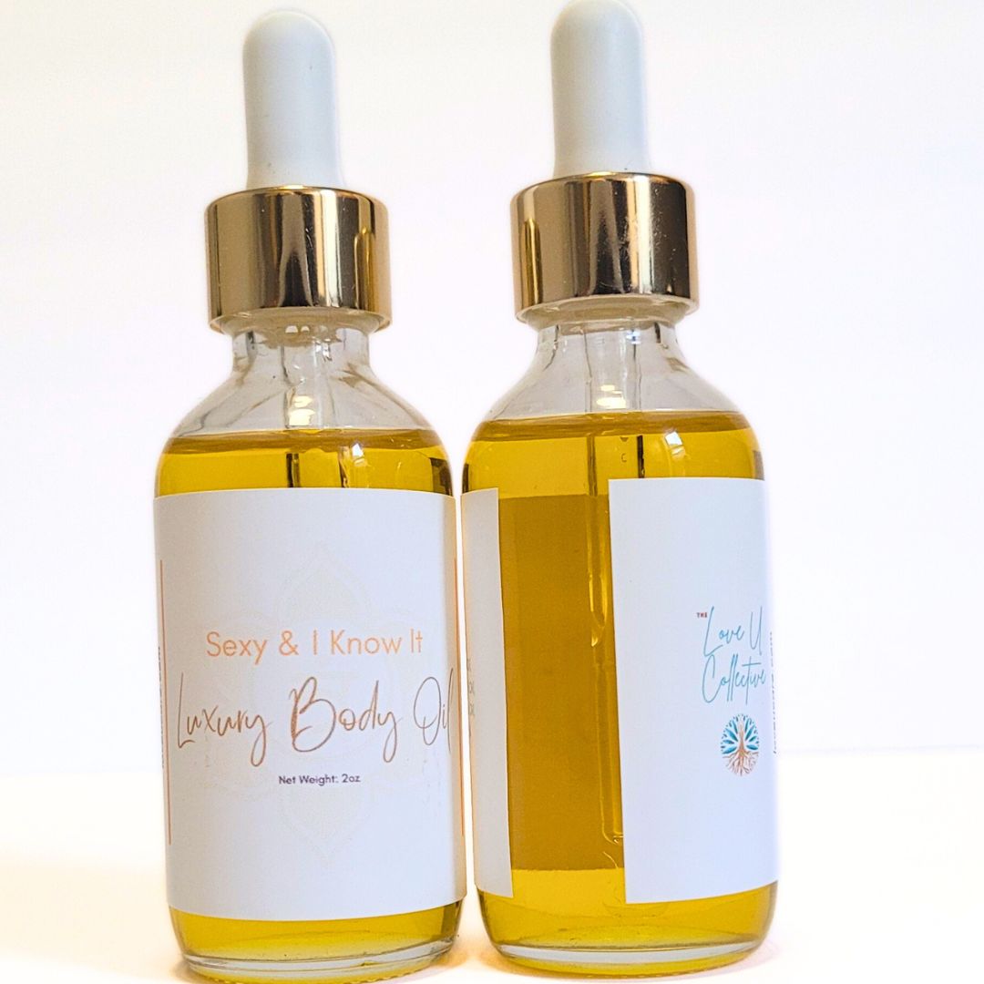 Body Oil - Sexy & I Know It - Sacral Chakra - BO-11 - The Love U Collective