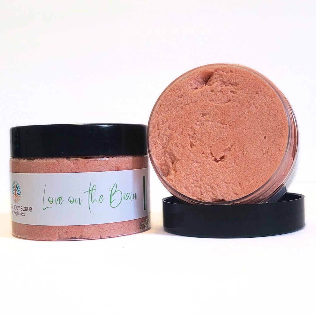 Sugar Scrub Soap - Love on the Brain - Heart Chakra - SS-6-1 - The Love U Collective