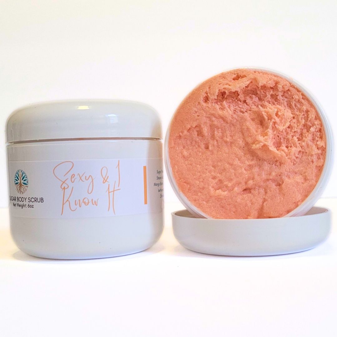 Sugar Scrub Soap - Sexy & I Know It - Sacral Chakra - SS-11-1 - The Love U Collective