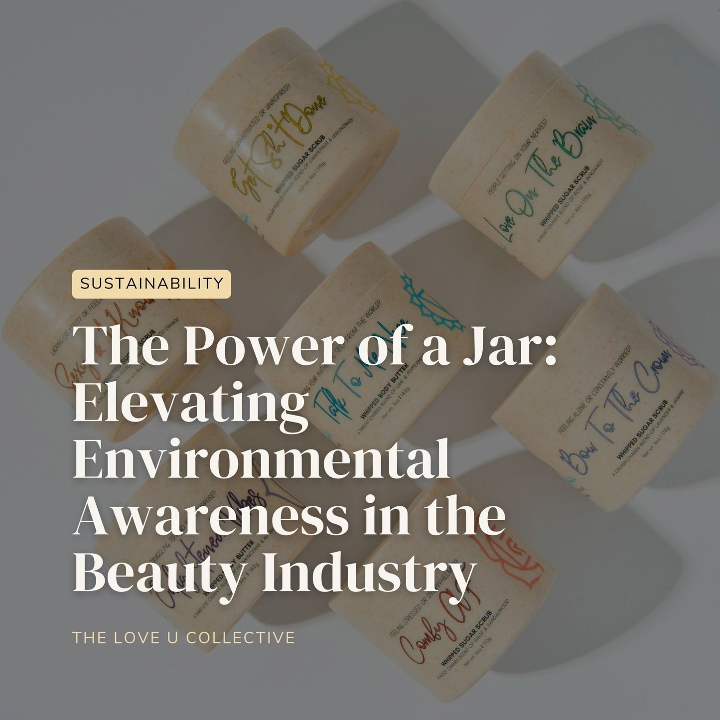 Nurturing Nature & Nourishment with Eco-Friendly Wheat Straw Jars - The Love U Collective