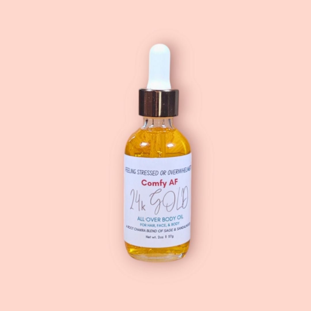 
                  
                    All Over Body Oil - Comfy AF - GBO-13 - The Love U Collective
                  
                