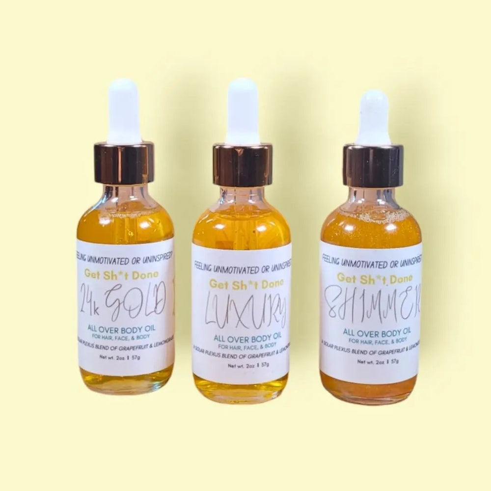 All - Over Body Oil - Get Sh*t Done - SBO-5 - The Love U Collective