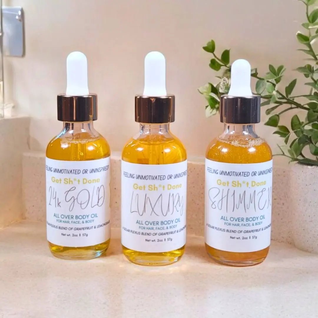 All - Over Body Oil - Get Sh*t Done - SBO-5 - The Love U Collective