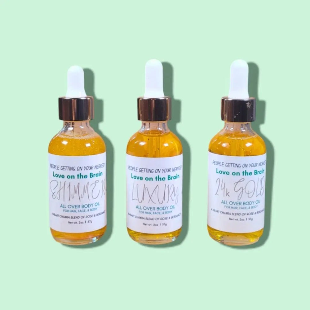 All - Over Body Oil - Love on the Brain - SBO-6 - The Love U Collective