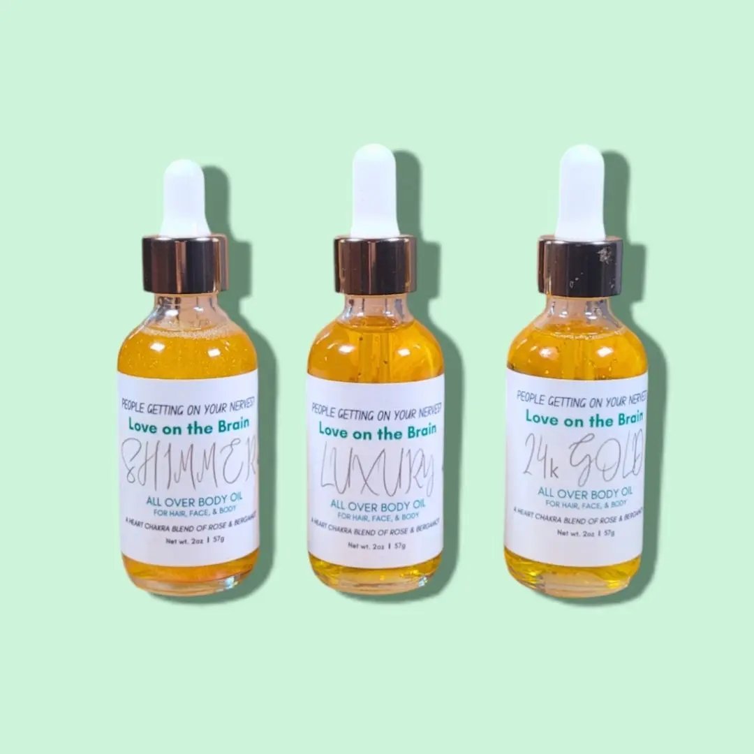 All - Over Body Oil - Love on the Brain - SBO-6 - The Love U Collective