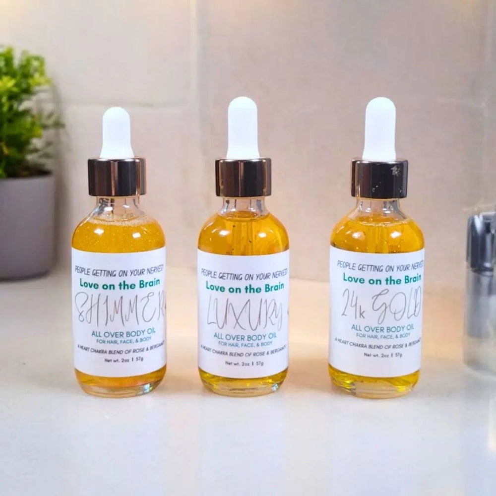 All - Over Body Oil - Love on the Brain - SBO-6 - The Love U Collective