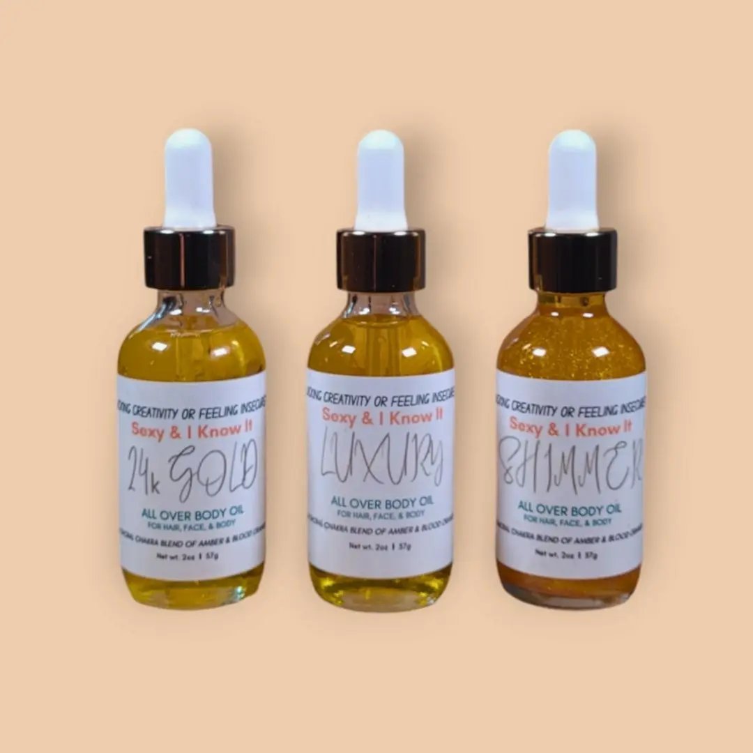 All - Over Body Oil - Sexy & I Know It - SBO-11 - The Love U Collective