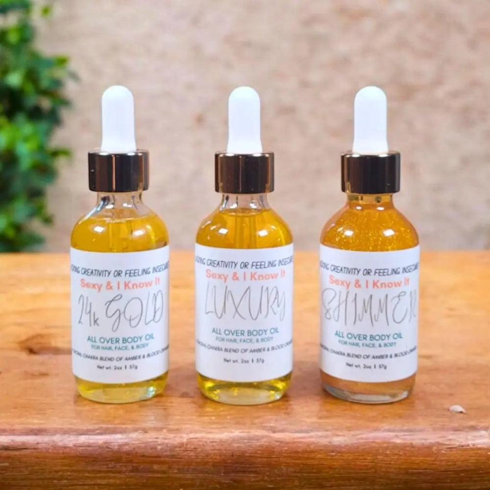 All - Over Body Oil - Sexy & I Know It - SBO-11 - The Love U Collective