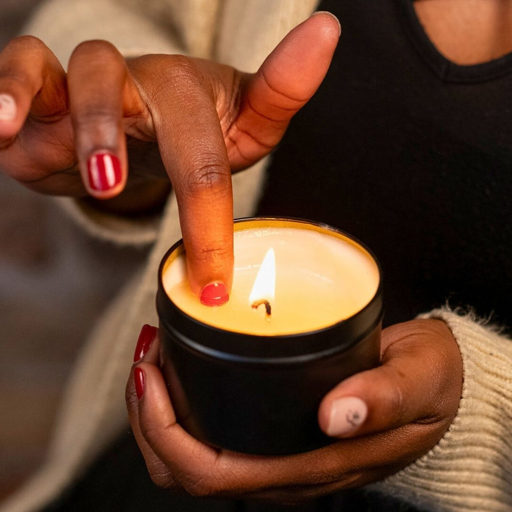 Body Oil Candle - Comfy AF - BOC-13 - The Love U Collective