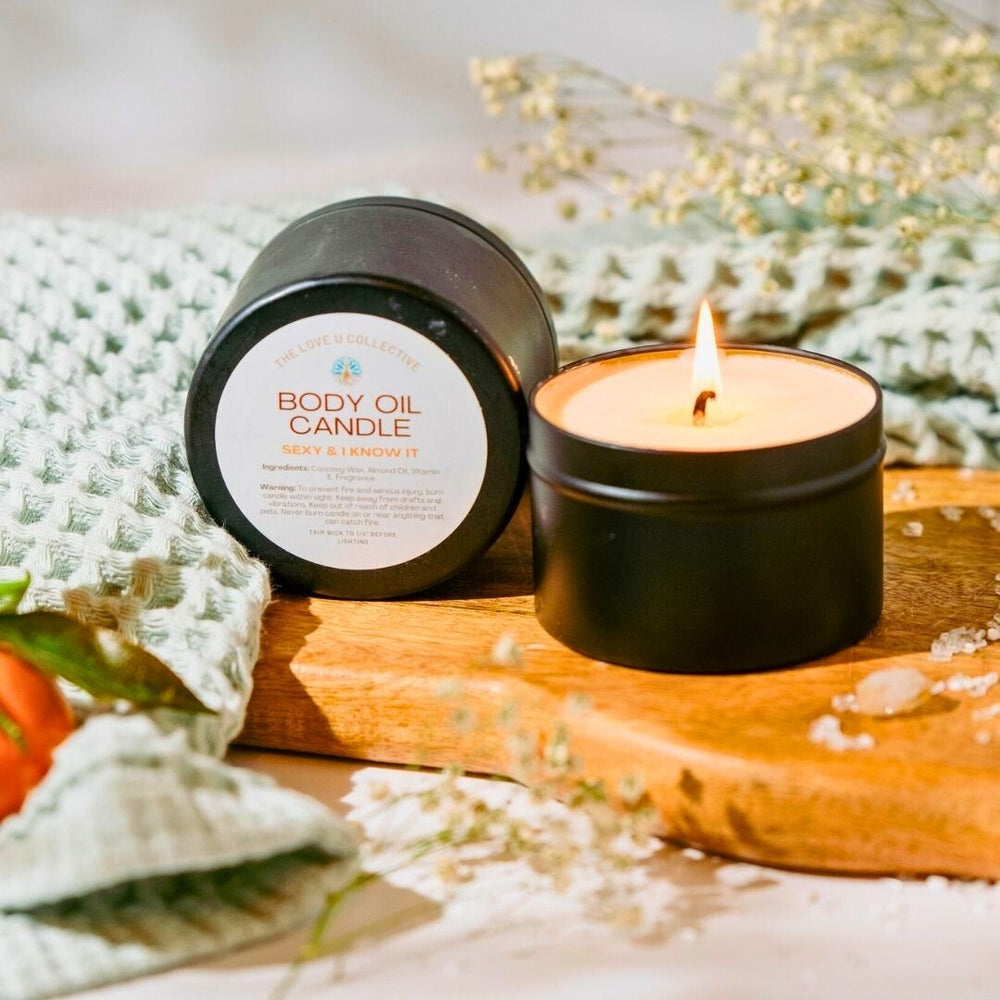 
                  
                    Body Oil Candle - Sexy & I Know It - BOC-11 - The Love U Collective
                  
                