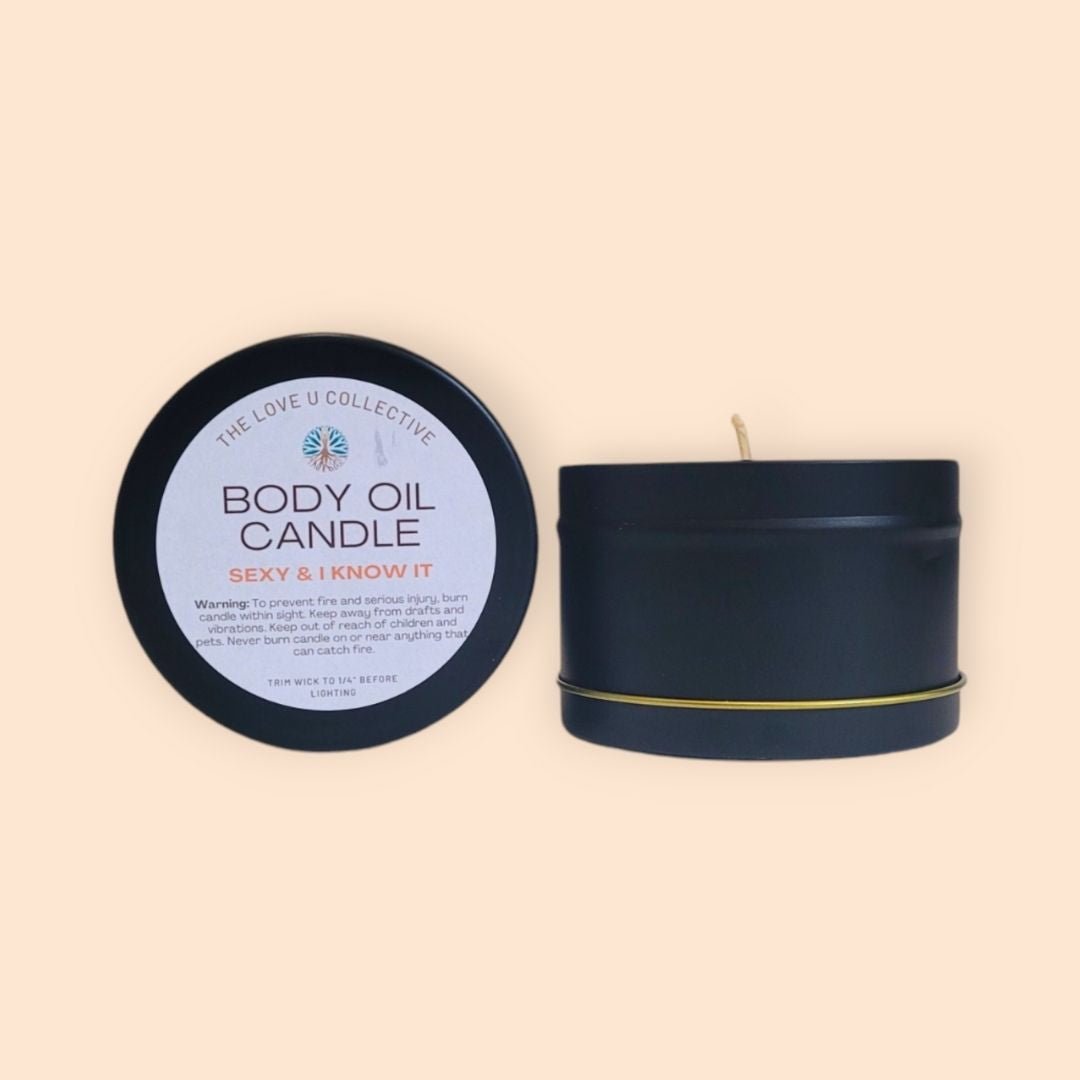 Body Oil Candle - Sexy & I Know It - BOC-11 - The Love U Collective