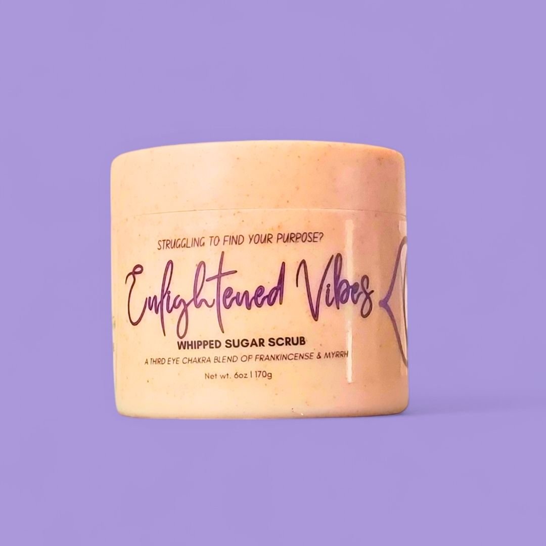 Sugar Scrub Soap - Enlightened Vibes - SS-12 - The Love U Collective