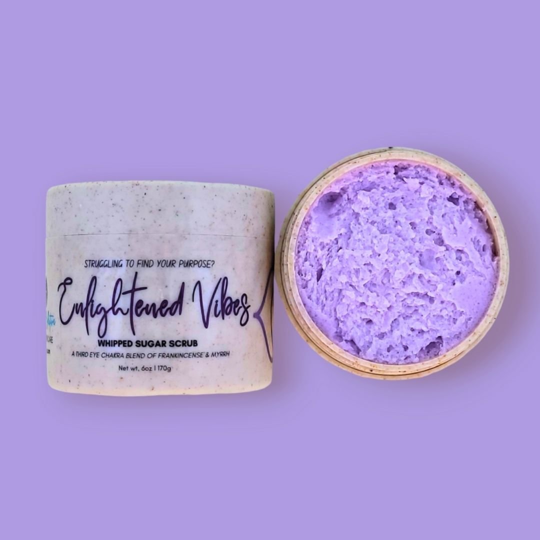 Sugar Scrub Soap - Enlightened Vibes - SS-12 - The Love U Collective