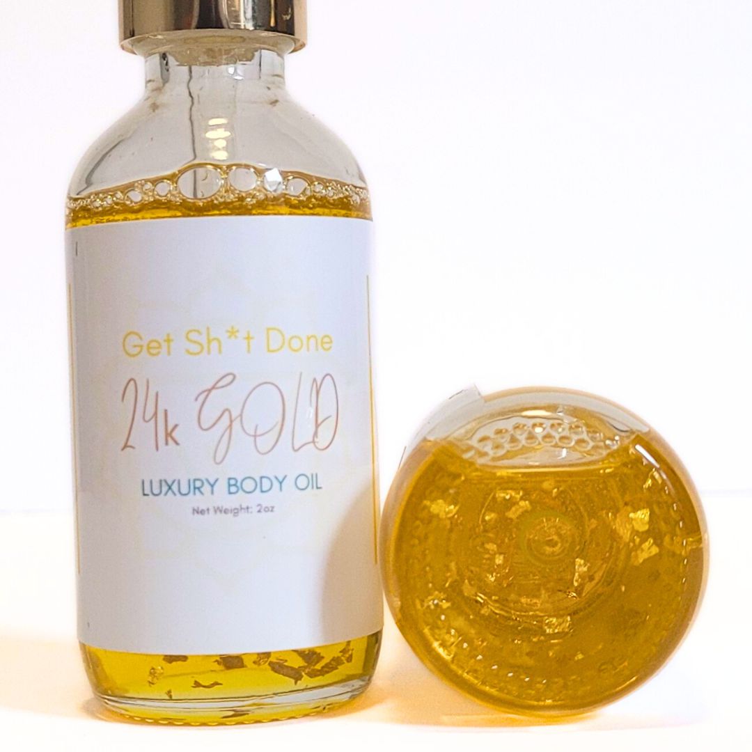 Body Oil - Get Sh*t Done - Solar Plexus Chakra - GBO-5-1 - The Love U Collective